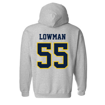 Michigan - NCAA Men's Lacrosse : Thomas Lowman - Classic Shersey Hooded Sweatshirt-1