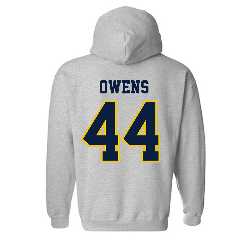 Michigan - NCAA Football : Eli Owens - Classic Shersey Hooded Sweatshirt-1
