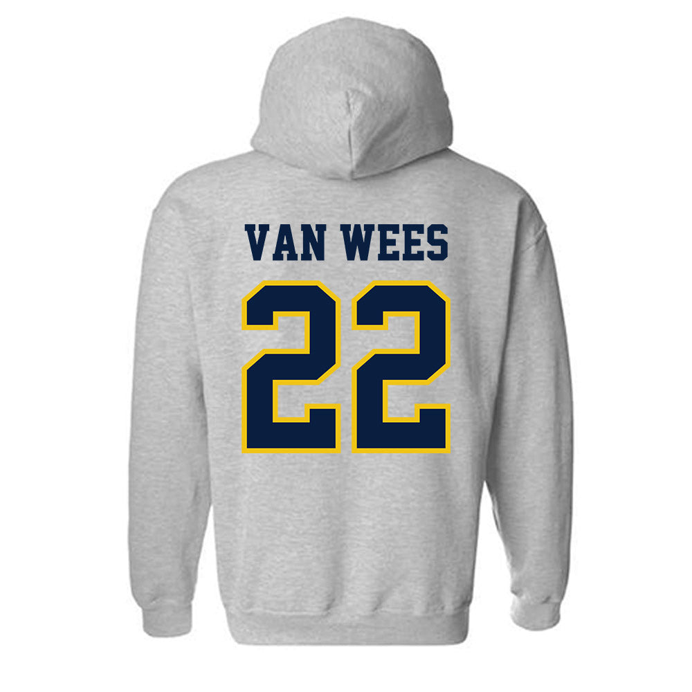 Michigan - NCAA Women's Lacrosse : Truus van Wees - Classic Shersey Hooded Sweatshirt-1