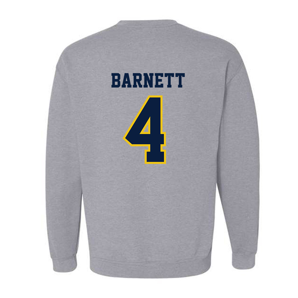 Michigan - NCAA Men's Ice Hockey : Asher Barnett - Classic Shersey Crewneck Sweatshirt-1