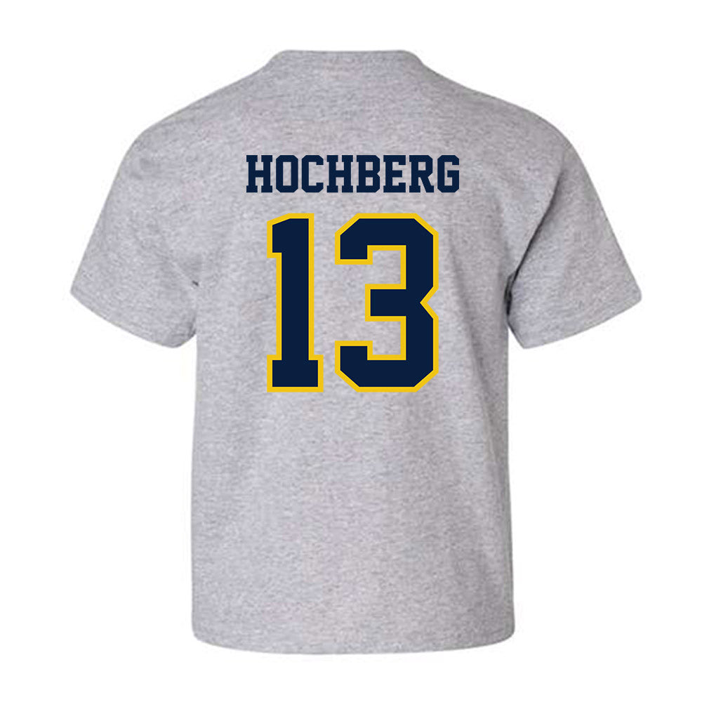 Michigan - NCAA Men's Basketball : Harrison Hochberg - Classic Shersey Youth T-Shirt-1