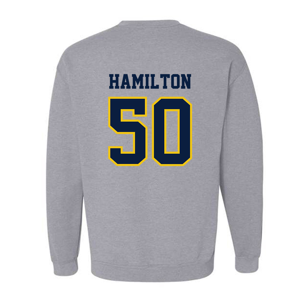 Michigan - NCAA Football : Luke Hamilton - Classic Shersey Crewneck Sweatshirt-1