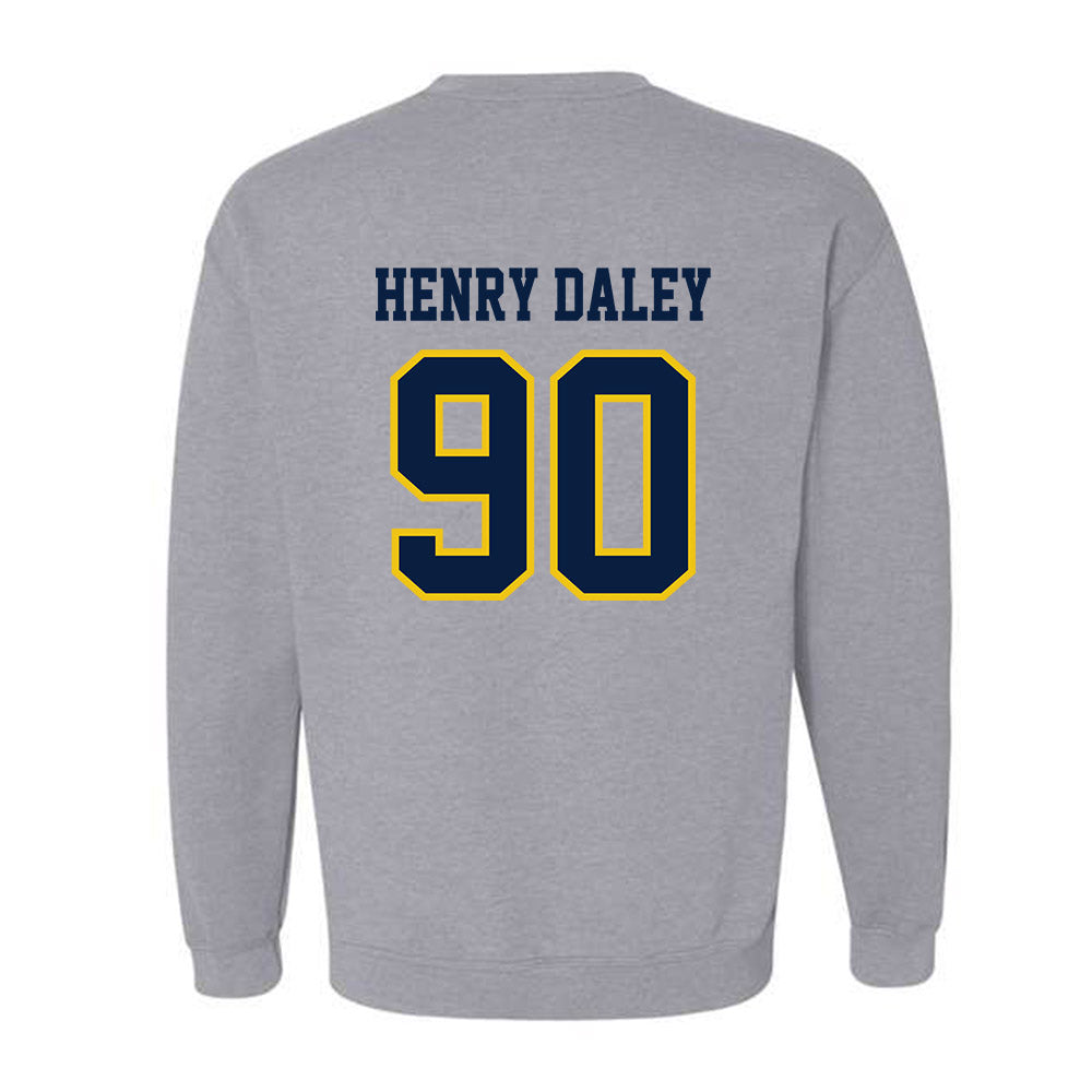 Michigan - NCAA Football : John Henry Daley - Classic Shersey Crewneck Sweatshirt-1