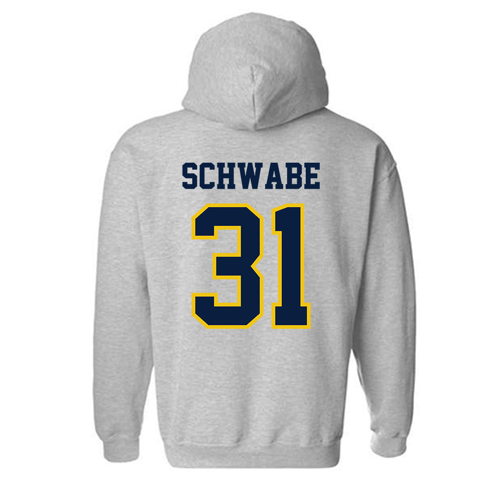 Michigan - NCAA Women's Lacrosse : Julia Schwabe - Classic Shersey Hooded Sweatshirt-1