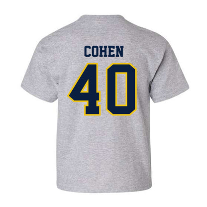 Michigan - NCAA Men's Lacrosse : Ryan Cohen - Classic Shersey Youth T-Shirt-1