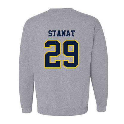 Michigan - NCAA Men's Lacrosse : Lukas Stanat - Classic Shersey Crewneck Sweatshirt-1