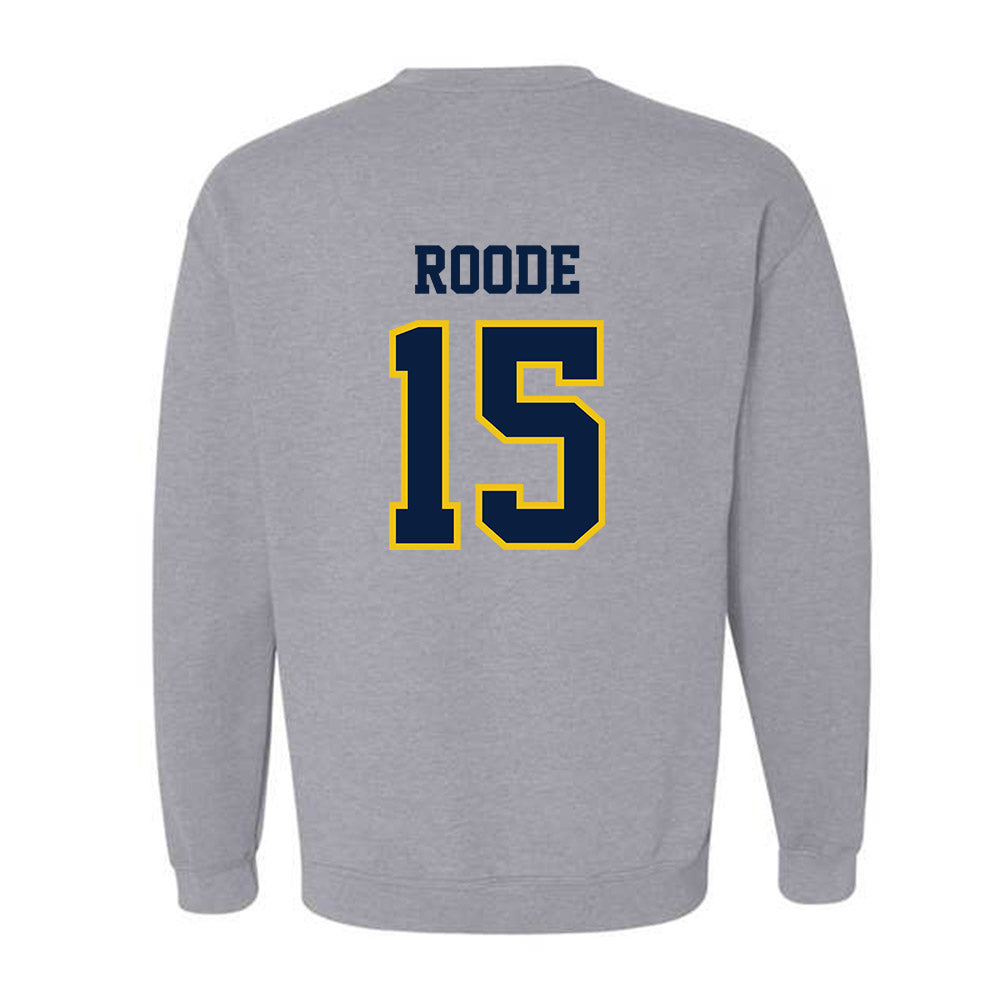 Michigan - NCAA Men's Lacrosse : Nick Roode - Classic Shersey Crewneck Sweatshirt-1