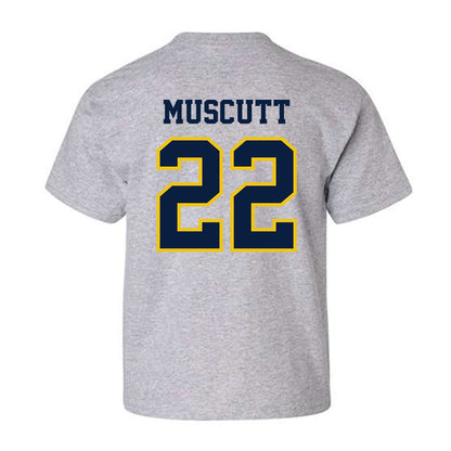 Michigan - NCAA Men's Ice Hockey : Kason Muscutt - Classic Shersey Youth T-Shirt-1