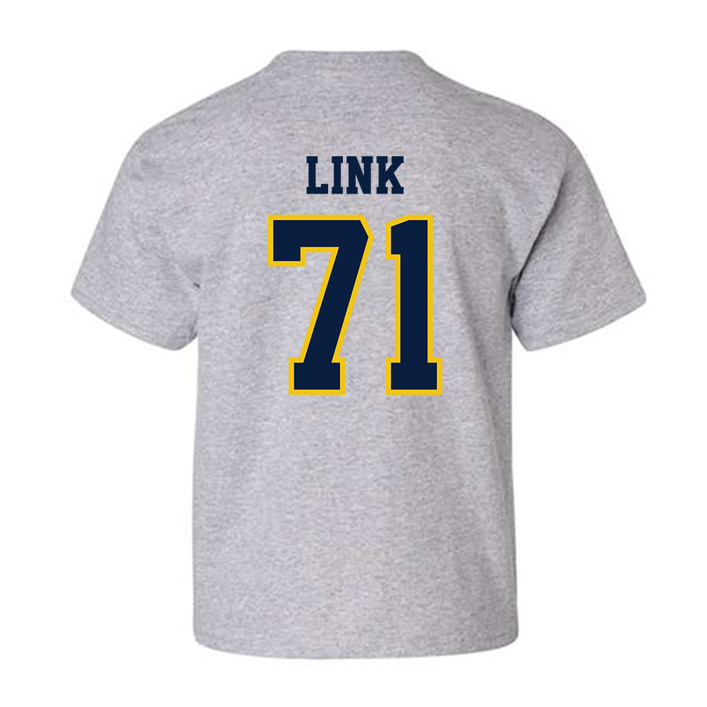 Michigan - NCAA Football : Evan Link - Classic Shersey Youth T-Shirt-1