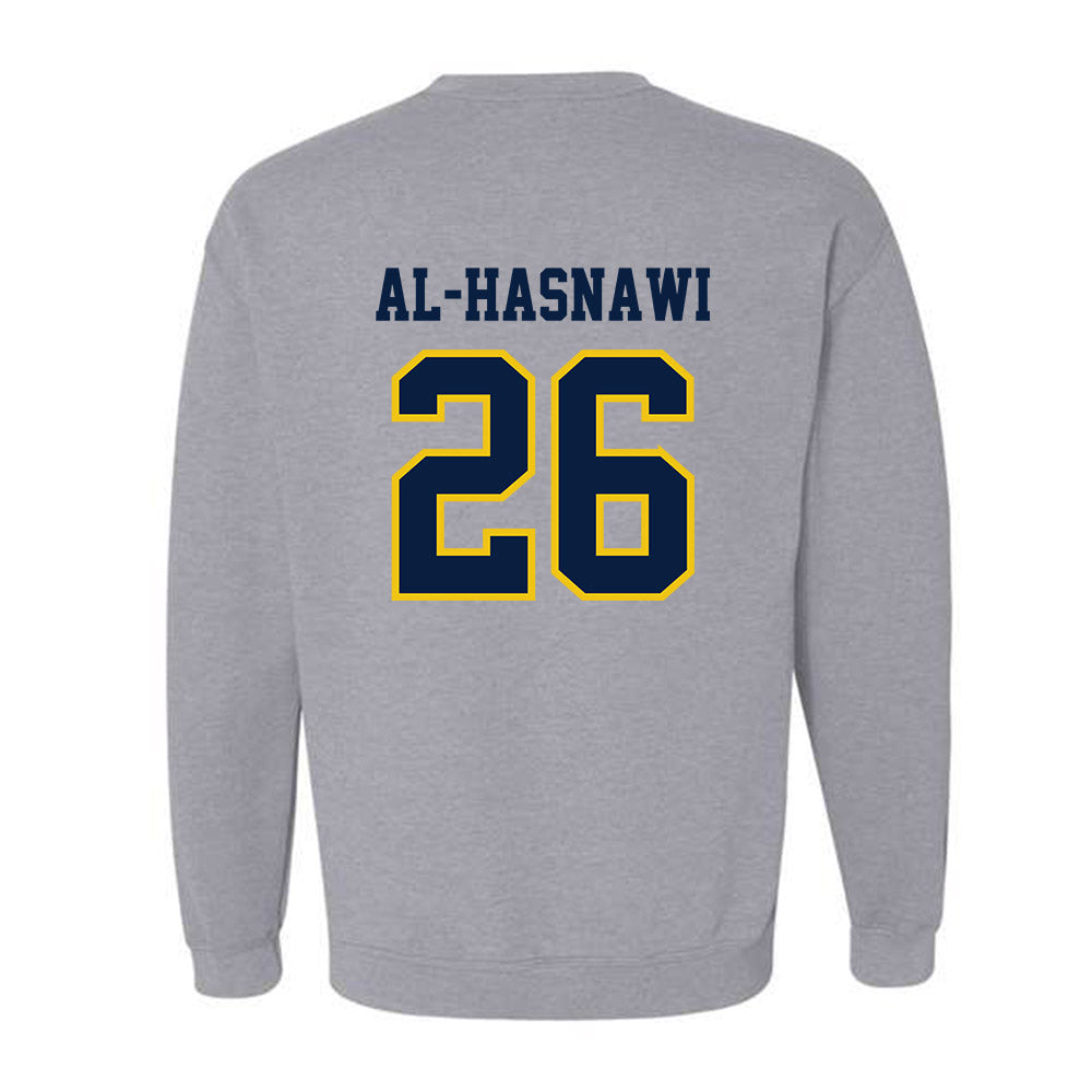 Michigan - NCAA Men's Soccer : Moshtaba Al-Hasnawi - Classic Shersey Crewneck Sweatshirt-1
