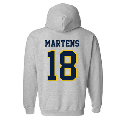 Michigan - NCAA Men's Soccer : Zachary Martens - Classic Shersey Hooded Sweatshirt-1