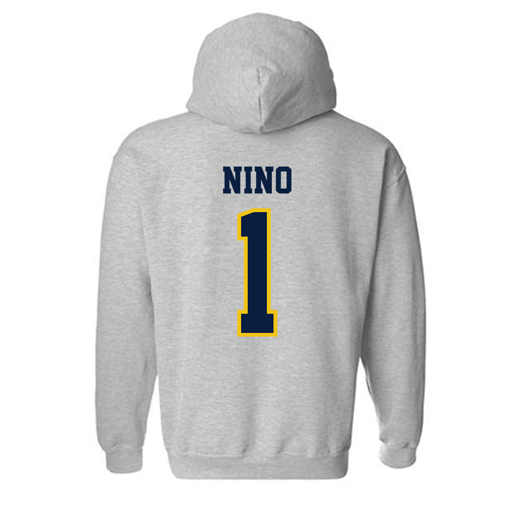 Michigan - NCAA Women's Soccer : Isabel Nino - Classic Shersey Hooded Sweatshirt-1