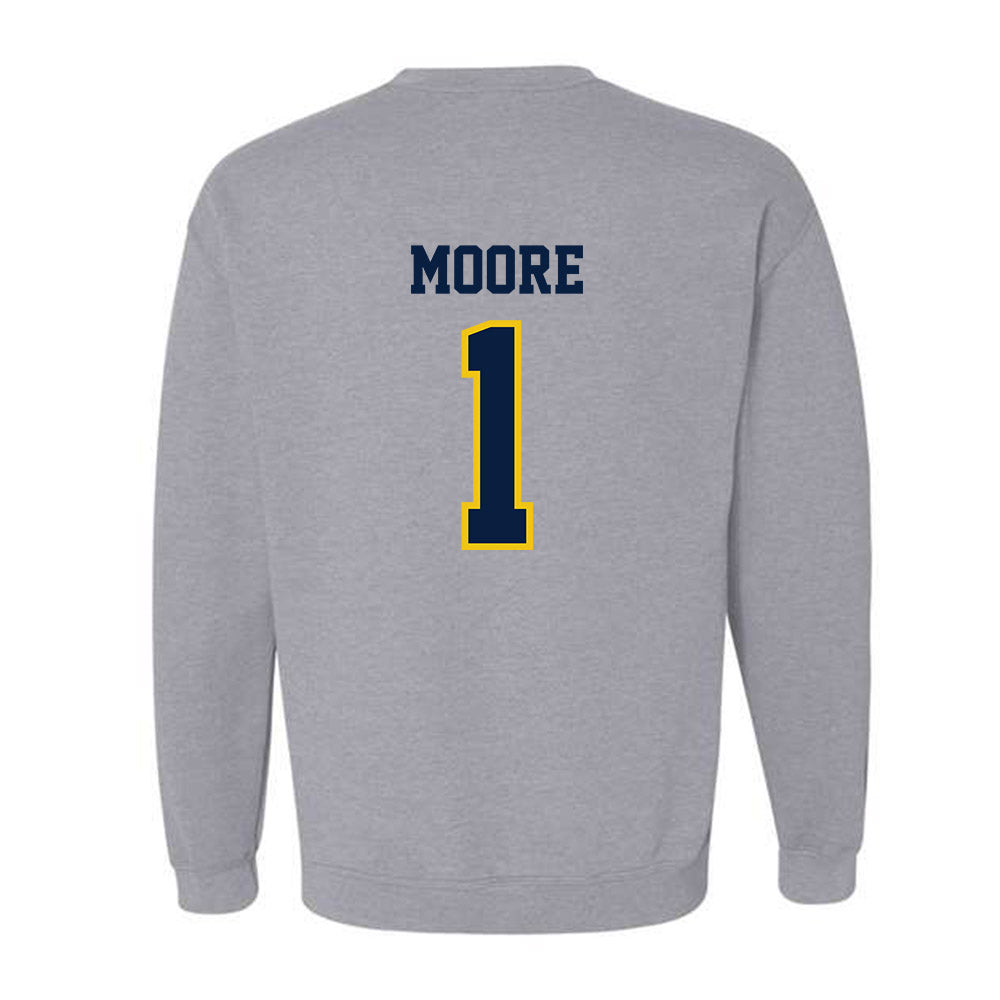 Michigan - NCAA Football : Rod Moore - Classic Shersey Crewneck Sweatshirt-1
