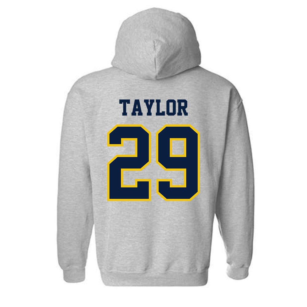 Michigan - NCAA Football : Chase Taylor - Classic Shersey Hooded Sweatshirt-1