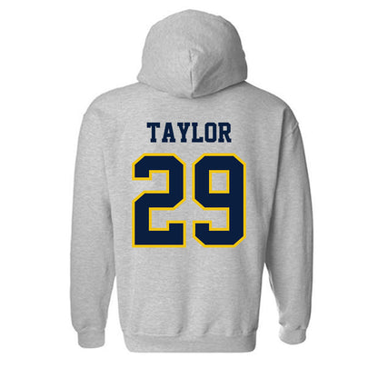 Michigan - NCAA Football : Chase Taylor - Classic Shersey Hooded Sweatshirt-1