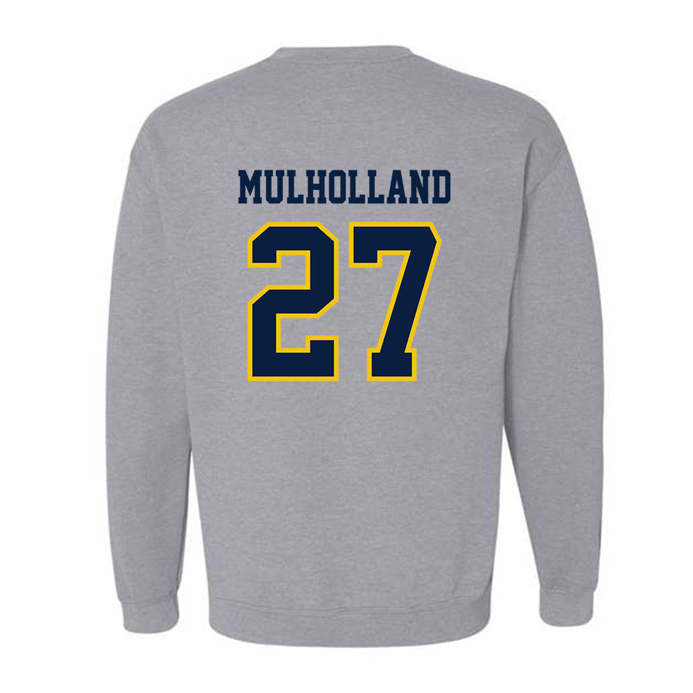 Michigan - NCAA Men's Lacrosse : Aidan Mulholland - Classic Shersey Crewneck Sweatshirt-1