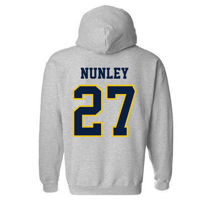 Michigan - NCAA Football : Ernest Nunley - Classic Shersey Hooded Sweatshirt-1