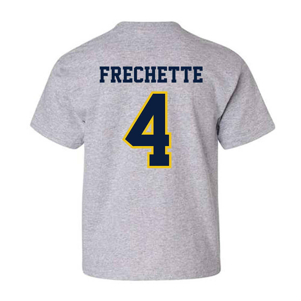 Michigan - NCAA Men's Lacrosse : Michael Frechette - Classic Shersey Youth T-Shirt-1