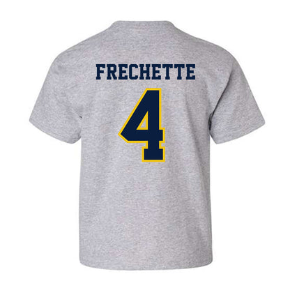 Michigan - NCAA Men's Lacrosse : Michael Frechette - Classic Shersey Youth T-Shirt-1