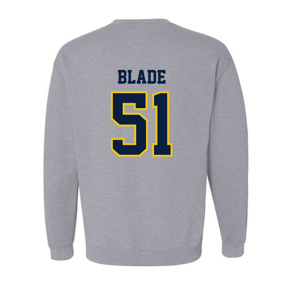 Michigan - NCAA Football : McHale Blade - Classic Shersey Crewneck Sweatshirt-1