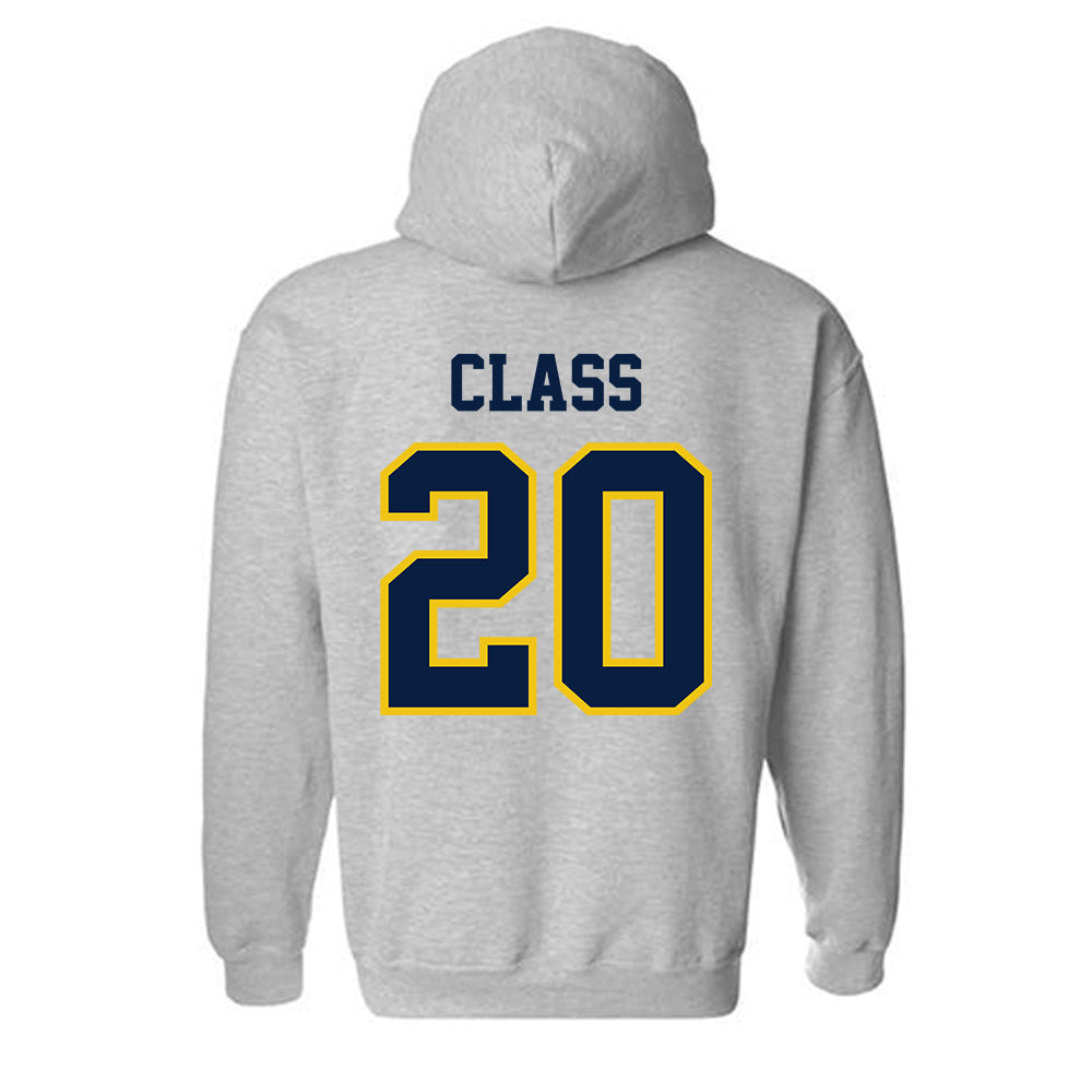Michigan - NCAA Women's Lacrosse : Ava Class - Classic Shersey Hooded Sweatshirt-1