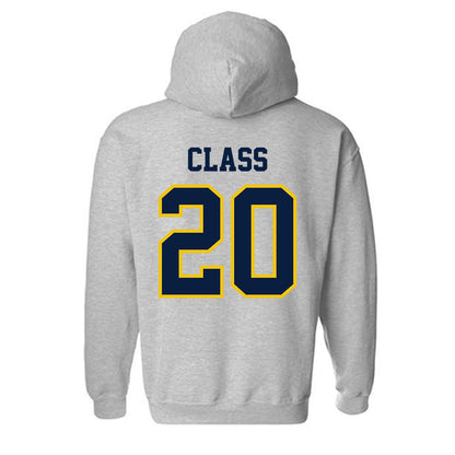 Michigan - NCAA Women's Lacrosse : Ava Class - Classic Shersey Hooded Sweatshirt-1