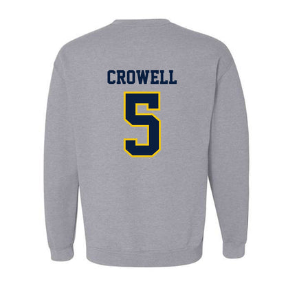Michigan - NCAA Men's Lacrosse : Doster Crowell - Classic Shersey Crewneck Sweatshirt-1