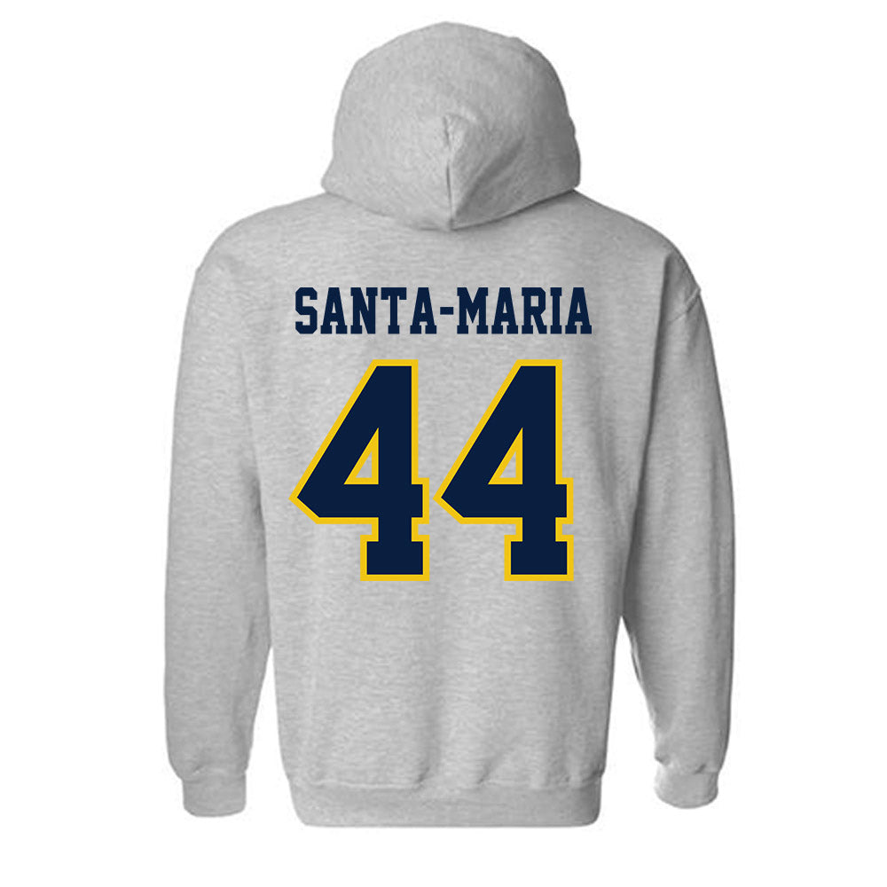 Michigan - NCAA Women's Lacrosse : Maya Santa-Maria - Classic Shersey Hooded Sweatshirt-1