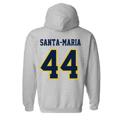 Michigan - NCAA Women's Lacrosse : Maya Santa-Maria - Classic Shersey Hooded Sweatshirt-1