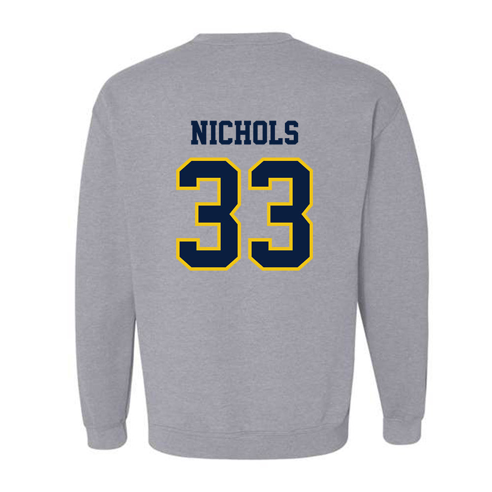 Michigan - NCAA Football : Dominic Nichols - Classic Shersey Crewneck Sweatshirt-1