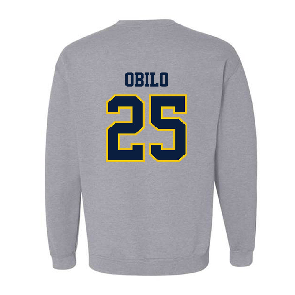 Michigan - NCAA Men's Soccer : Dubem Obilo - Classic Shersey Crewneck Sweatshirt-1