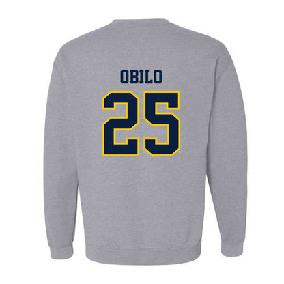 Michigan - NCAA Men's Soccer : Dubem Obilo - Classic Shersey Crewneck Sweatshirt-1