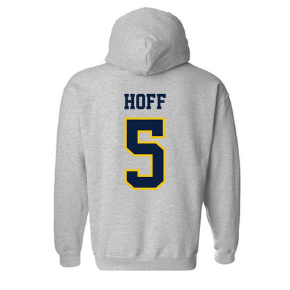 Michigan - NCAA Men's Soccer : Jens Hoff - Classic Shersey Hooded Sweatshirt-1