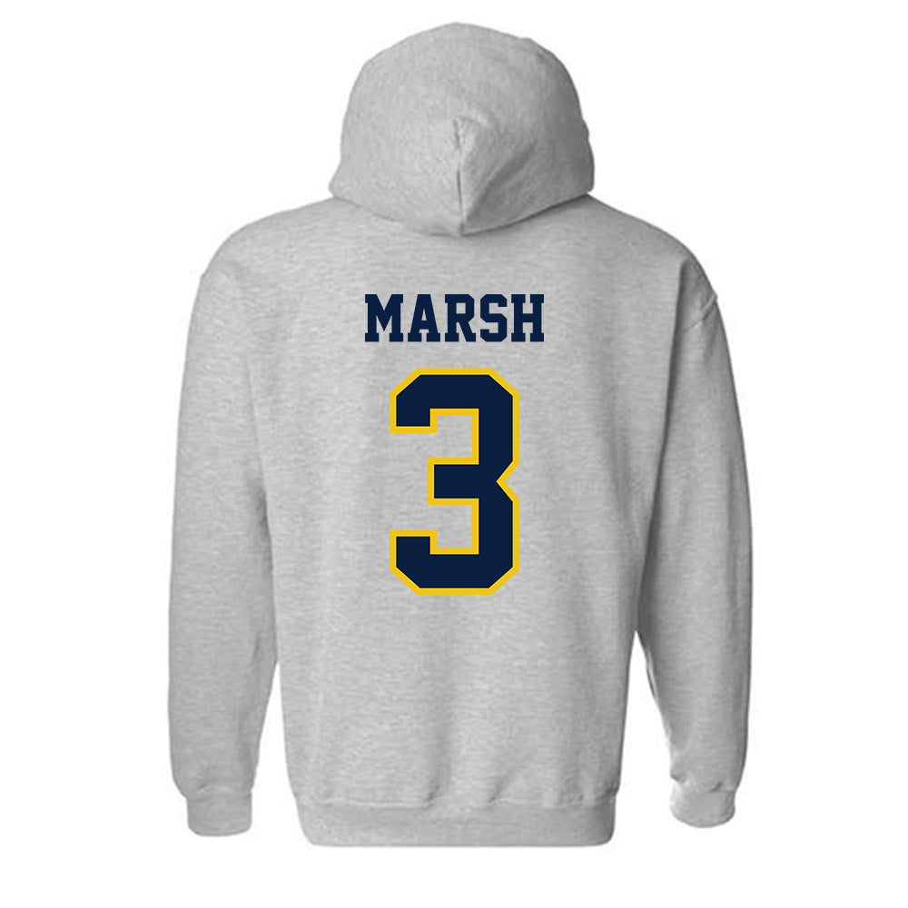 Michigan - NCAA Football : Andrew Marsh - Classic Shersey Hooded Sweatshirt-1