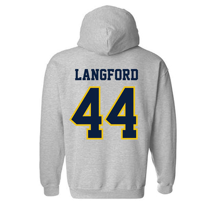 Michigan - NCAA Softball : Indiana Langford - Classic Shersey Hooded Sweatshirt-1