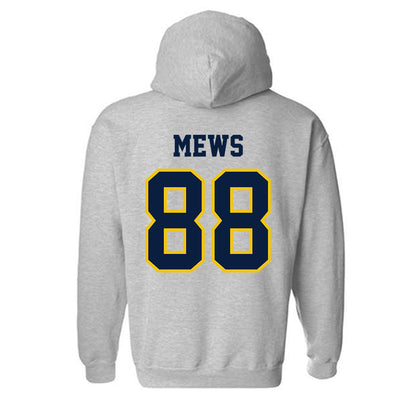 Michigan - NCAA Men's Ice Hockey : Henry Mews - Classic Shersey Hooded Sweatshirt-1
