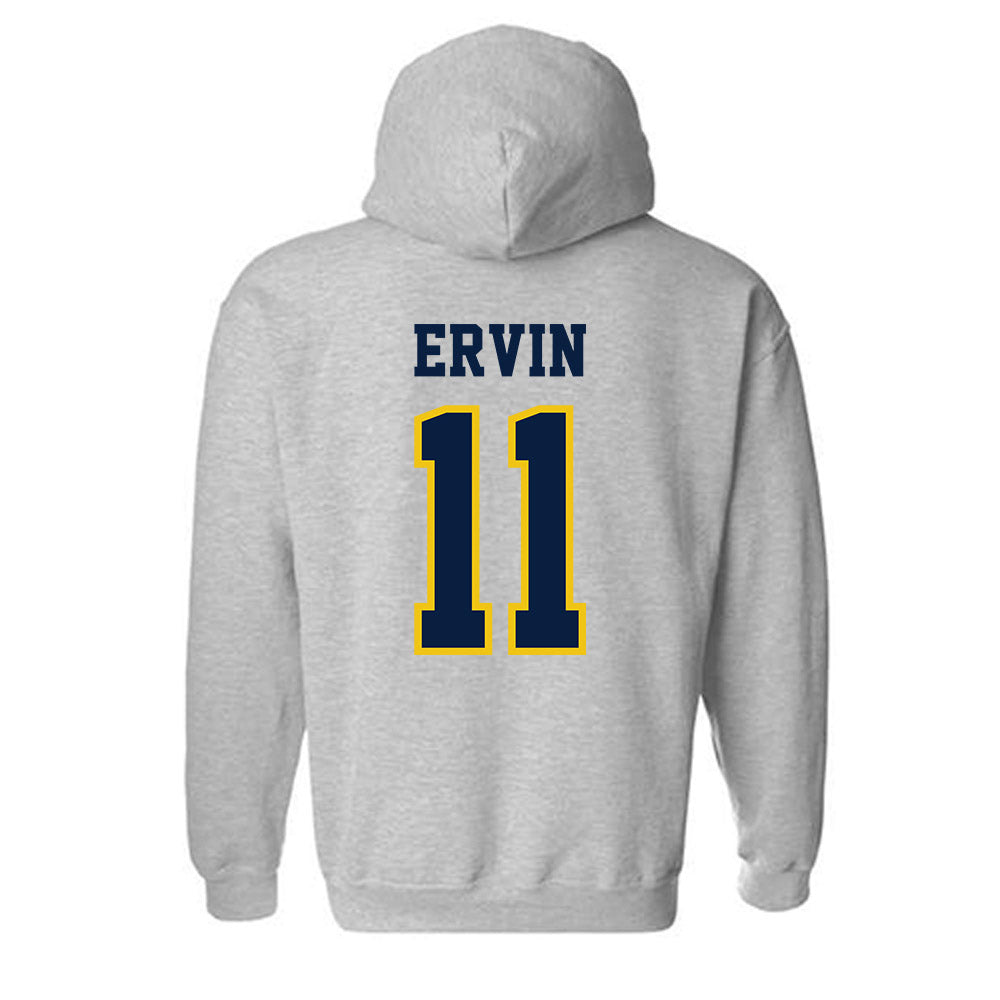 Michigan - NCAA Women's Soccer : Elle Ervin - Classic Shersey Hooded Sweatshirt-1