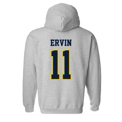 Michigan - NCAA Women's Soccer : Elle Ervin - Classic Shersey Hooded Sweatshirt-1