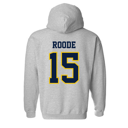 Michigan - NCAA Men's Lacrosse : Nick Roode - Classic Shersey Hooded Sweatshirt-1