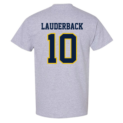 Michigan - NCAA Men's Lacrosse : Nick Lauderback - Classic Shersey T-Shirt-1