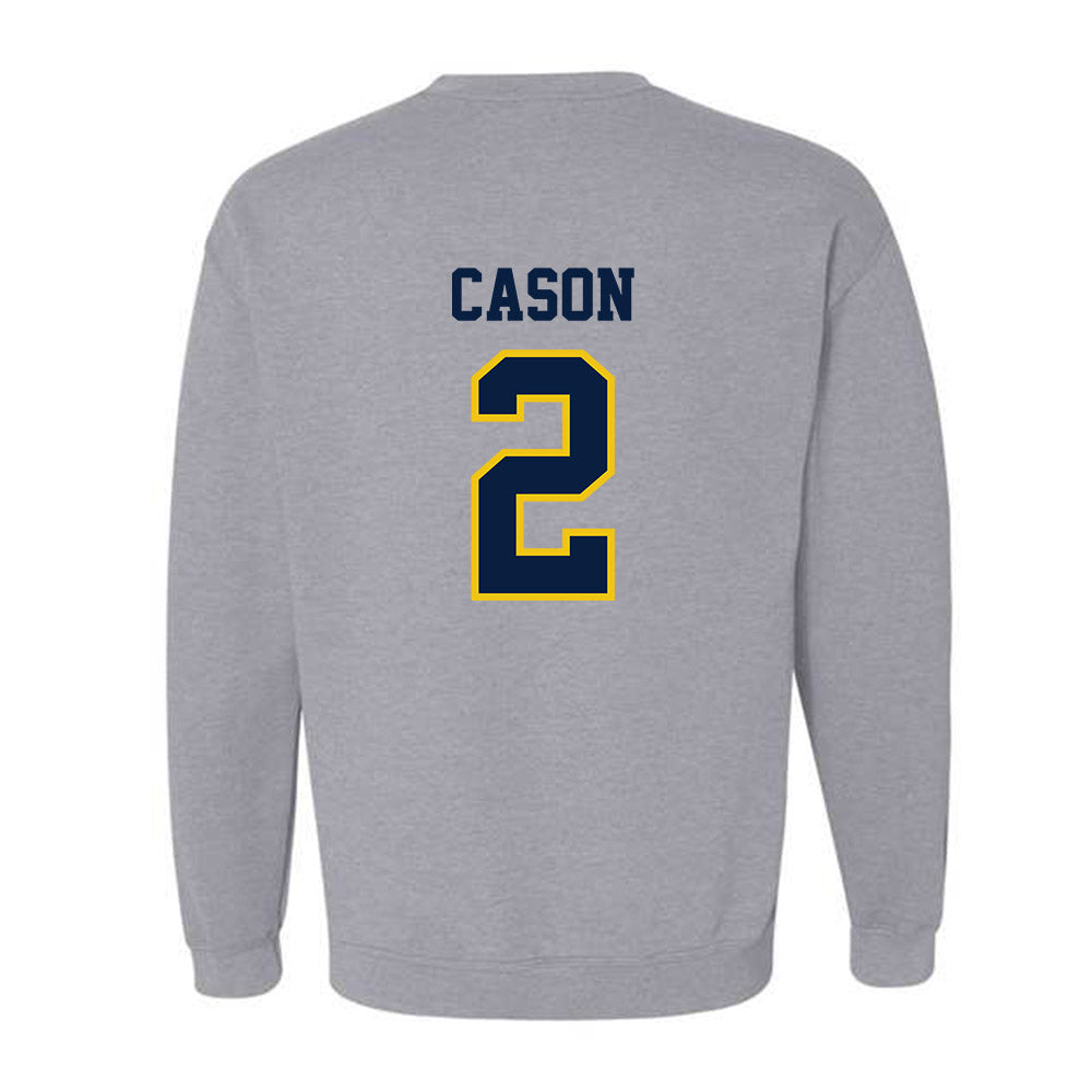 Michigan - NCAA Men's Basketball : Lorenzo Cason - Classic Shersey Crewneck Sweatshirt-1