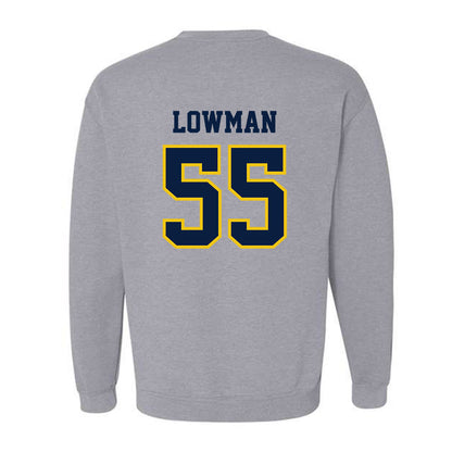 Michigan - NCAA Men's Lacrosse : Thomas Lowman - Classic Shersey Crewneck Sweatshirt-1