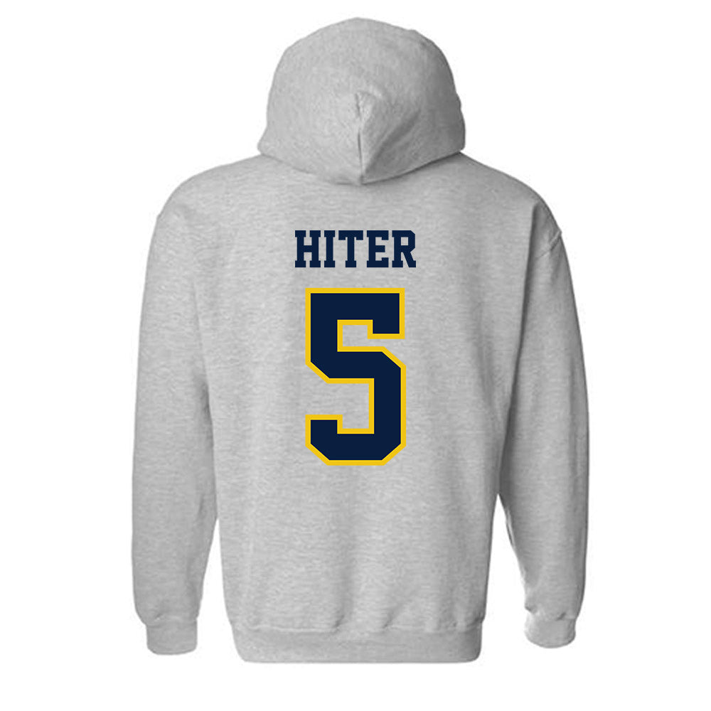 Michigan - NCAA Football : Savion Hiter - Classic Shersey Hooded Sweatshirt-1