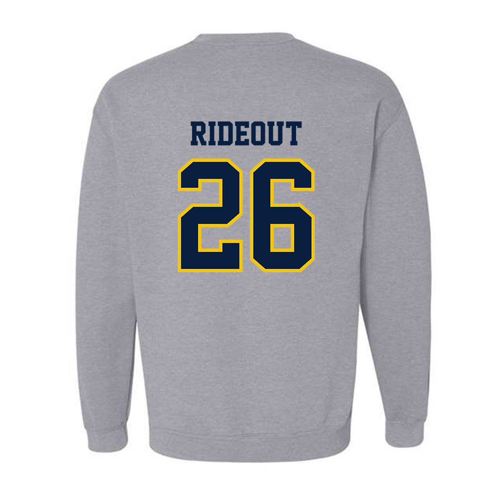 Michigan - NCAA Men's Lacrosse : Jack Rideout - Classic Shersey Crewneck Sweatshirt-1