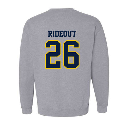 Michigan - NCAA Men's Lacrosse : Jack Rideout - Classic Shersey Crewneck Sweatshirt-1