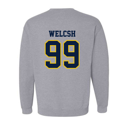 Michigan - NCAA Men's Lacrosse : Jack Welcsh - Classic Shersey Crewneck Sweatshirt-1