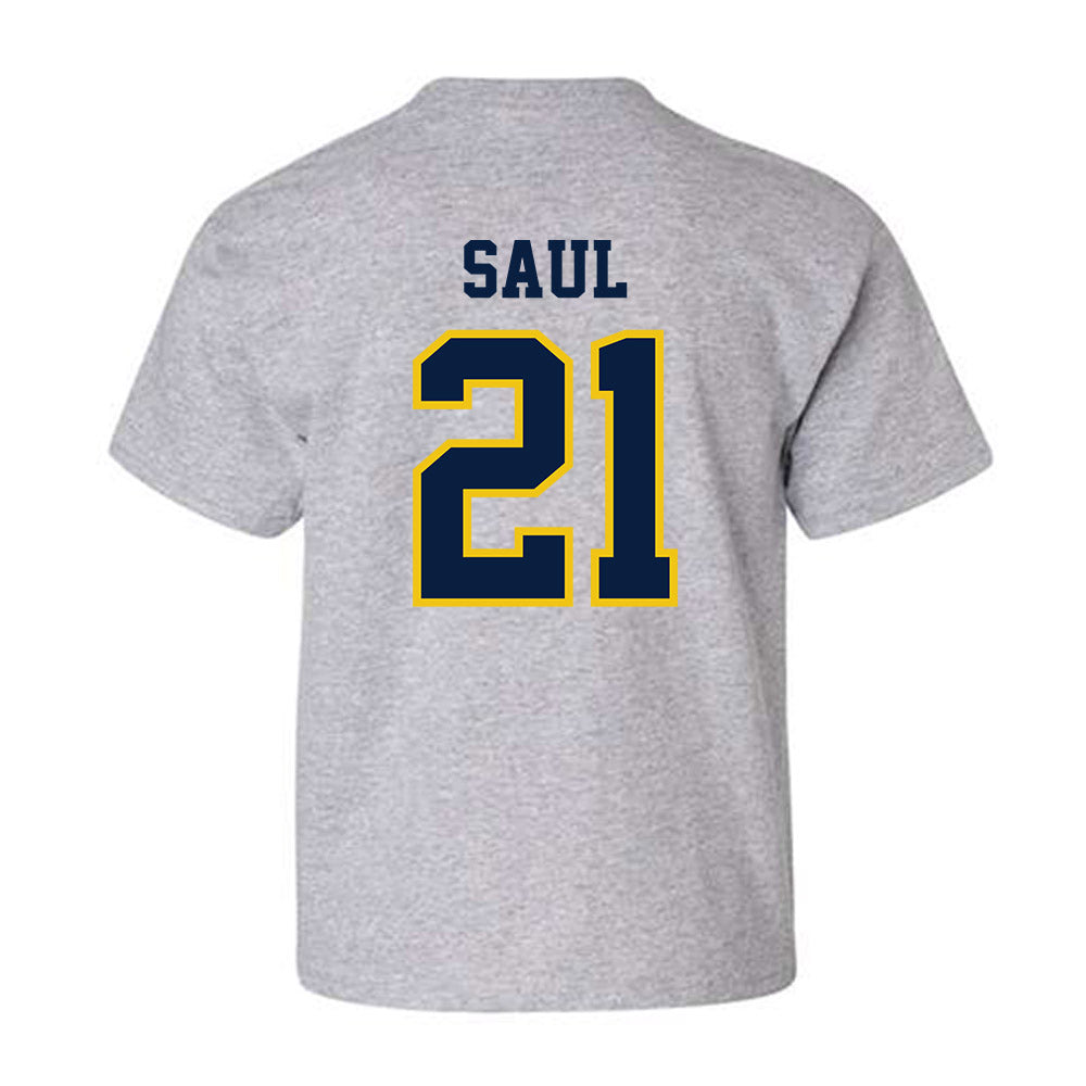 Michigan - NCAA Men's Soccer : Bode Saul - Classic Shersey Youth T-Shirt-1