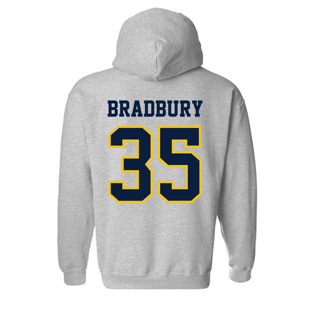Michigan - NCAA Women's Lacrosse : Emma Bradbury - Classic Shersey Hooded Sweatshirt-1