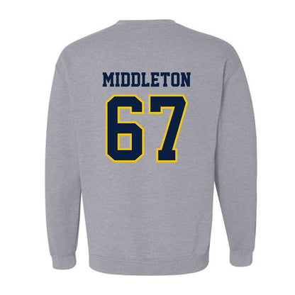 Michigan - NCAA Football : Trent Middleton - Classic Shersey Crewneck Sweatshirt-1