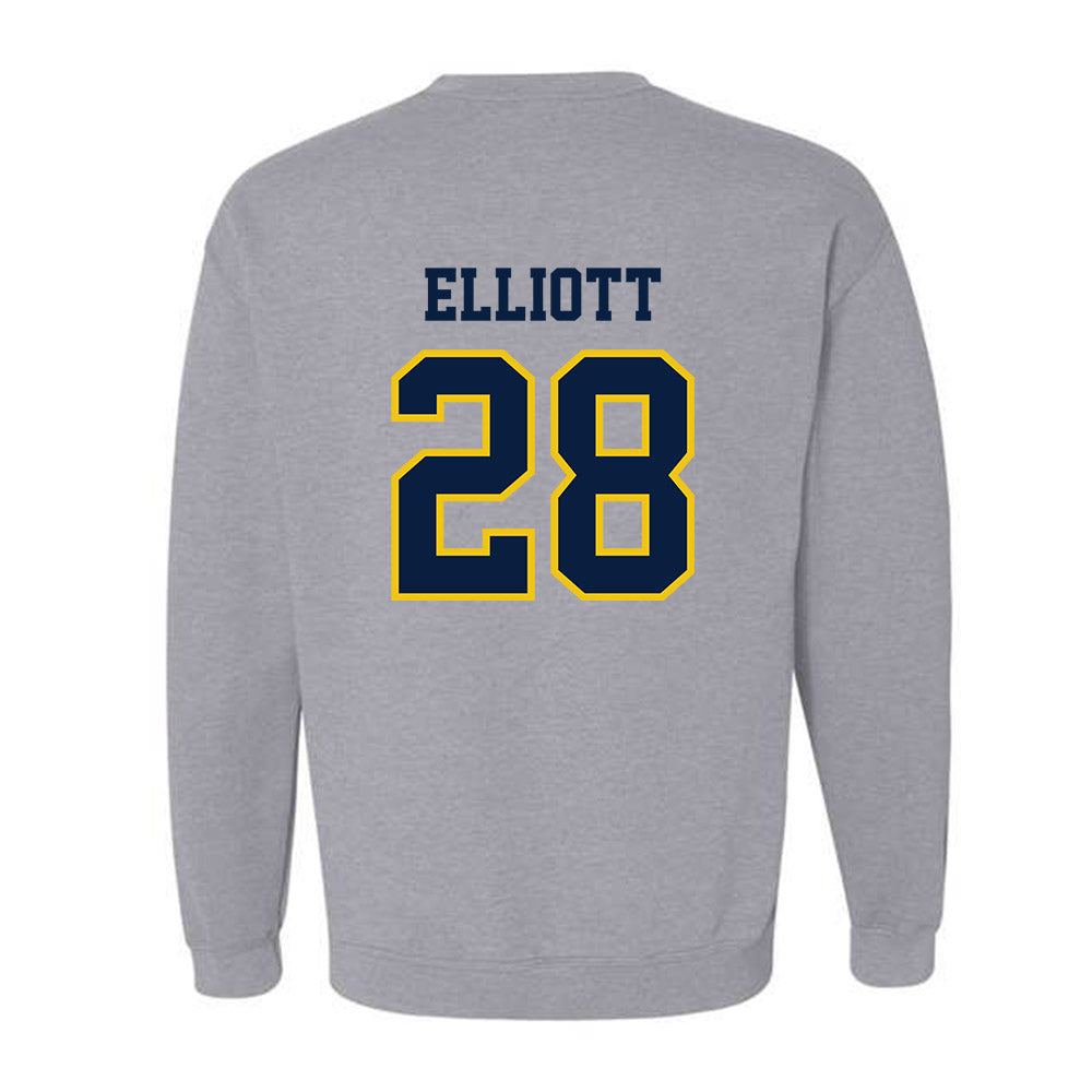 Michigan - NCAA Men's Lacrosse : Jack Elliott - Classic Shersey Crewneck Sweatshirt-1